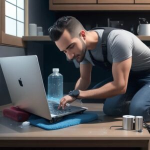 how to clean laptop DIY solutions